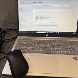 HP15 Ryzen 5 7th Gen, AMD Graphics + Touch Screen 