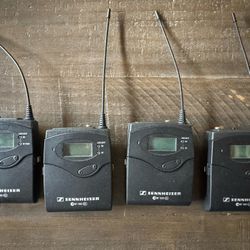 Sennheiser G3 Receiver and Transmitter Lavalier Mics