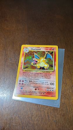 1999 charizard holofoil