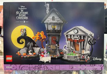 LEGO Ideas Disney The Nightmare Before Christmas 21351 New Sealed 2193 PCS