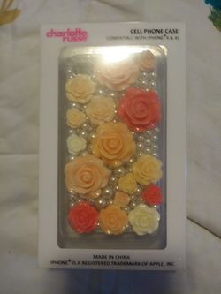 Beautiful Classy IPHONE 4& 4S phone case Brand New