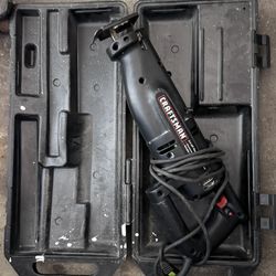Craftsman 3/4 Corded Reciprocating Saw With Case Sawzall Preowned 