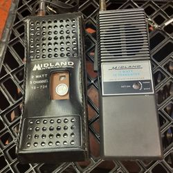 Vintage walkie talkie