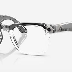 Raybans Wayfarer Meta Limited Edition Latest Gen Clear To Ruby Red 