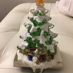 Christmas Tree Stocking Holder Lights Up