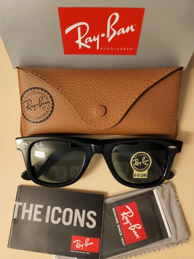 Ray Ban Classic Black 50 &54