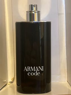 Armani Code Fragrance open bottle