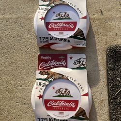 Brand New Competition Style Frisbees, 175 Grams.  2 Available.  $5 Each.