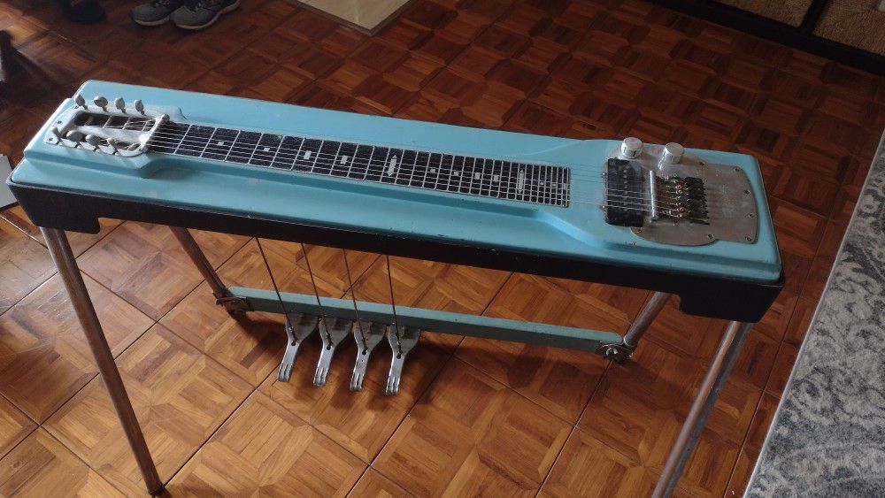 1960s Fender steel pedal guitar