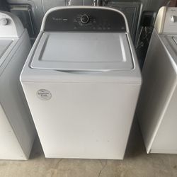 White Whirlpool Washer