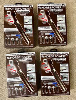 Horsepower Pocket Pony Cordless Power Scrubber
