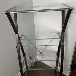 Modern Glass Display Shelf