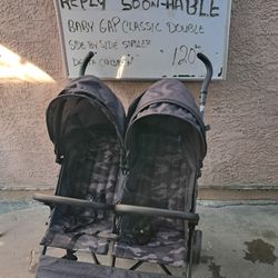 GAP Double  Stroller