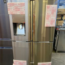 Samsung 28 cu. ft. 4-Door Flex French Door Refrigerator in Stainless Steel HD M