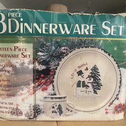 18 Piece Christmas Set