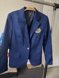 Jones New York Navy Blazer Size Medium