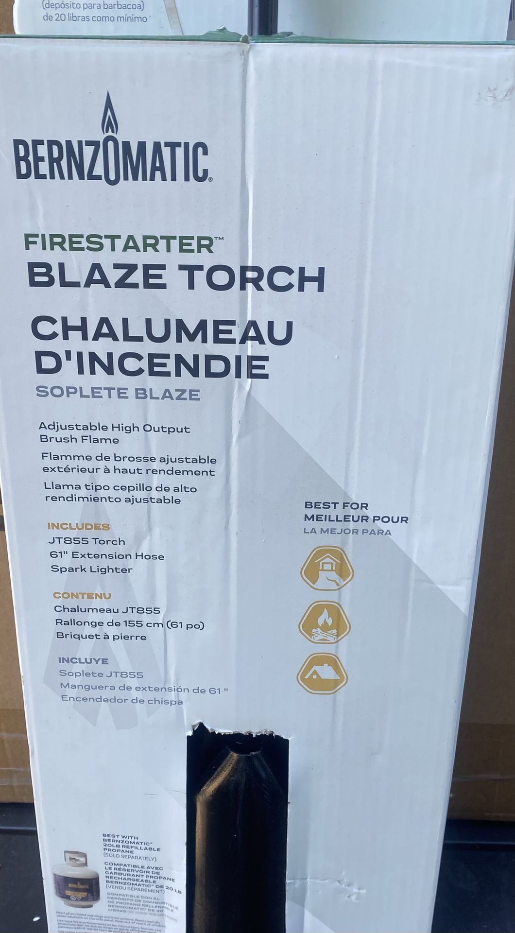 Bernzomatic Firestarter Blaze Torch