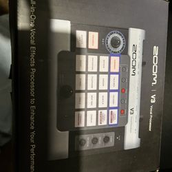 Zoom V3 Used For One Song And Boxes Back Up