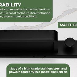 NEW MODERN BATHROOM TOWEL RACK 