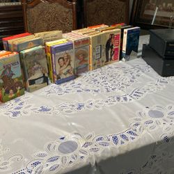 VHS Movies English And Spanish 2 VHS Machines