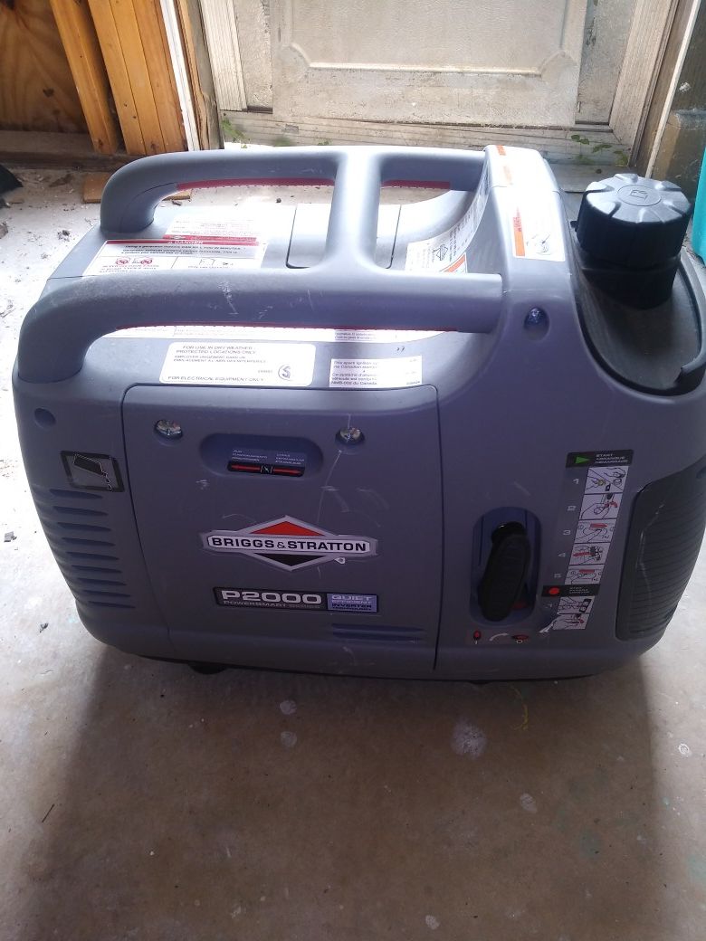 Briggs Stratton generator