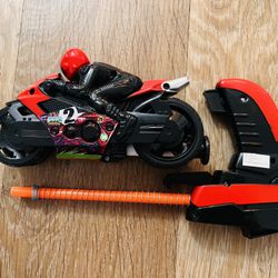 Super Streetbike Racer Launcher Toy Set