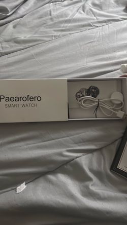Paearofero smart watch