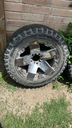 3 20” Rims and Tires 