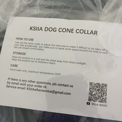 Soft Dog Cone Collar