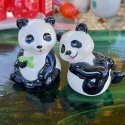 Panda Bear Salt Pepper Shaker