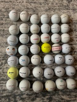 42 used balls