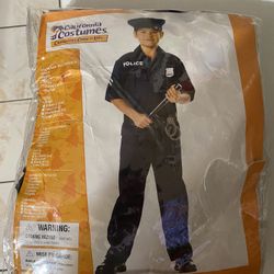 Police Child Costume (size Large 10-12)