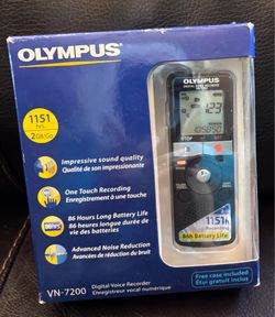 Olympus Digetal Voice Recorder