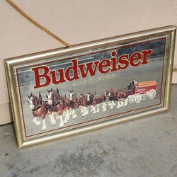Budwieser Clydesdale Mirror