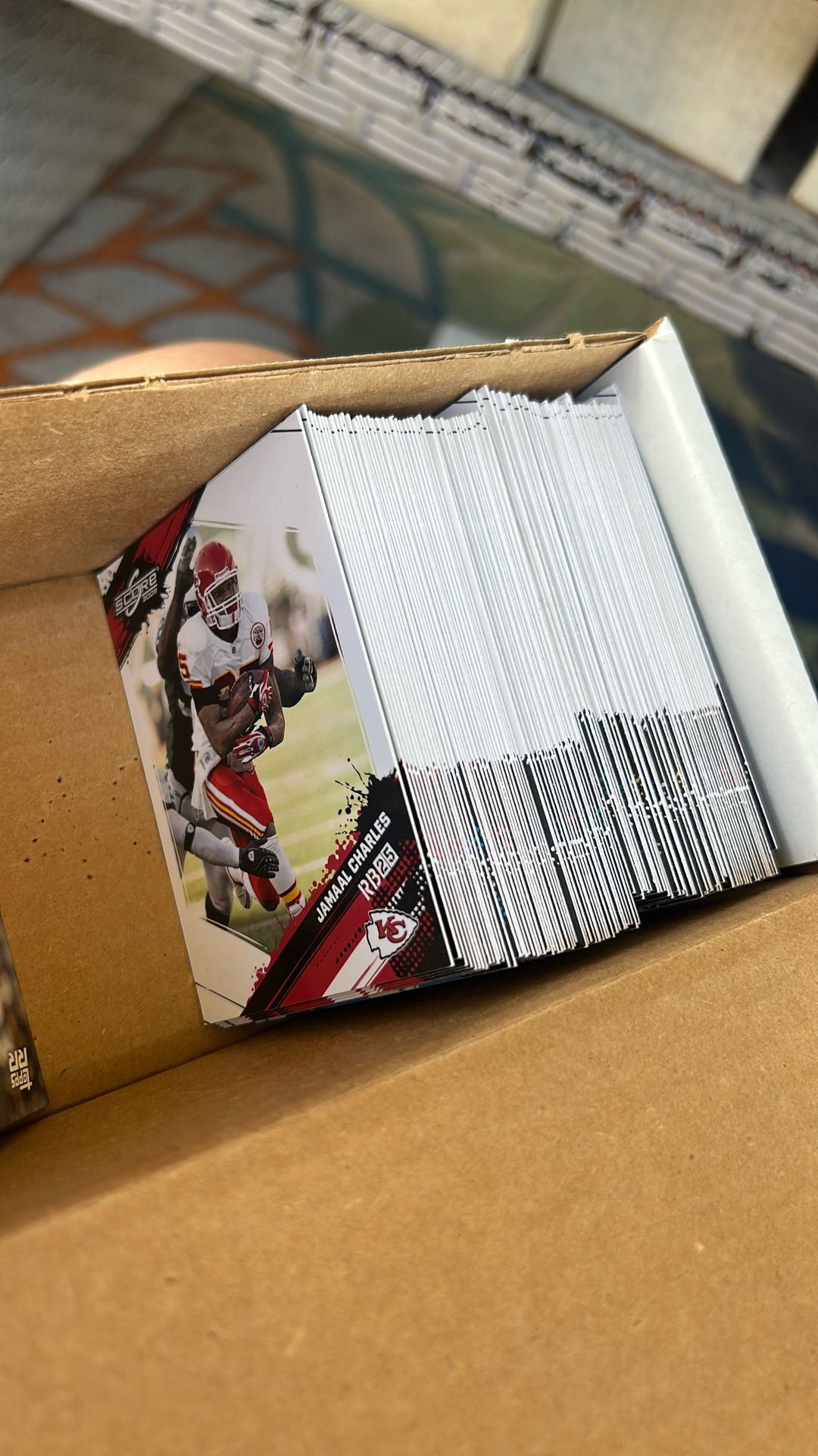 2009 Score Football And 2011 Topps RR
