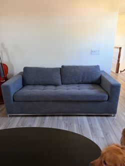 article, modern gray tufted sofa sleeper