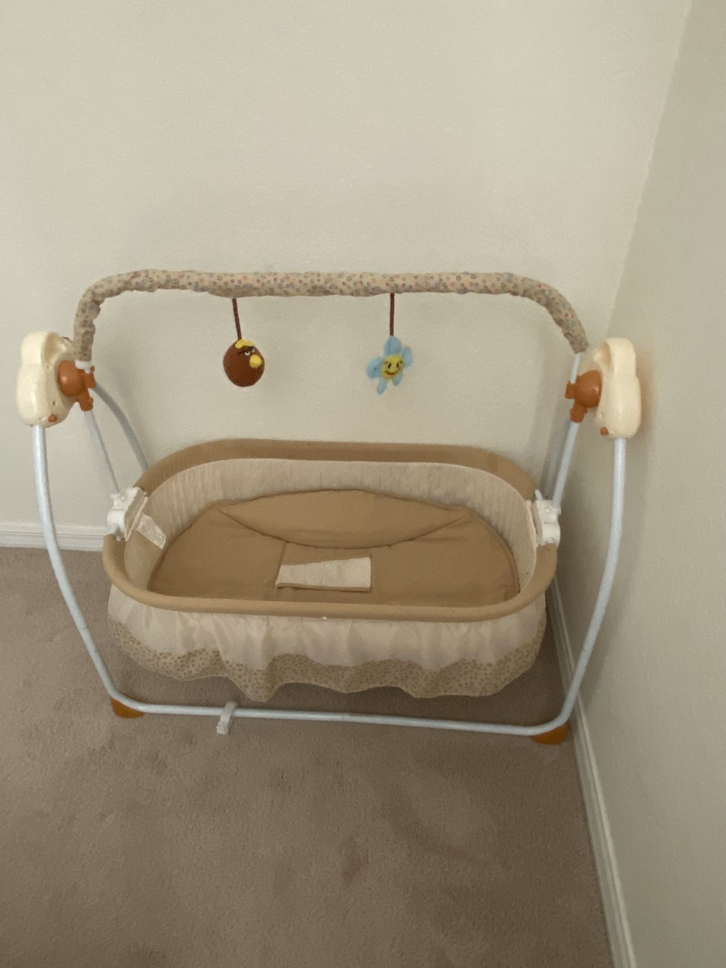 Foldable Baby Cradle Swing