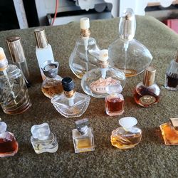Vintage Perfume Bottle Lot