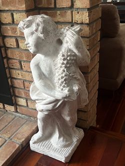 Garden Cherub Sculpture
