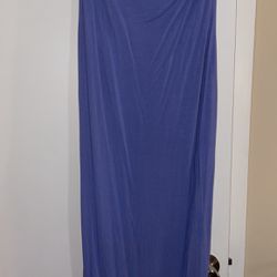 Light Blue/periwinkle Tube Dress