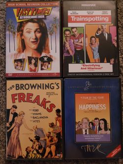 4 DVDs: Great Condition