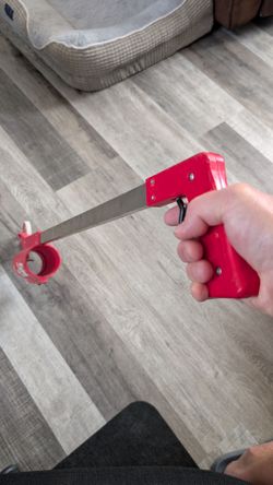 Inverted marking paint roller