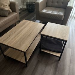 Coffee Table And End Table