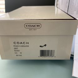 Coach Peggy II Kidsuede Size 9 Shoes