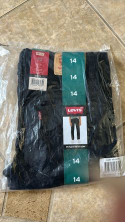 Levi’s 511 Slim boy Size 14 Black