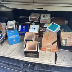 Cigar/smoker Stash Boxes 