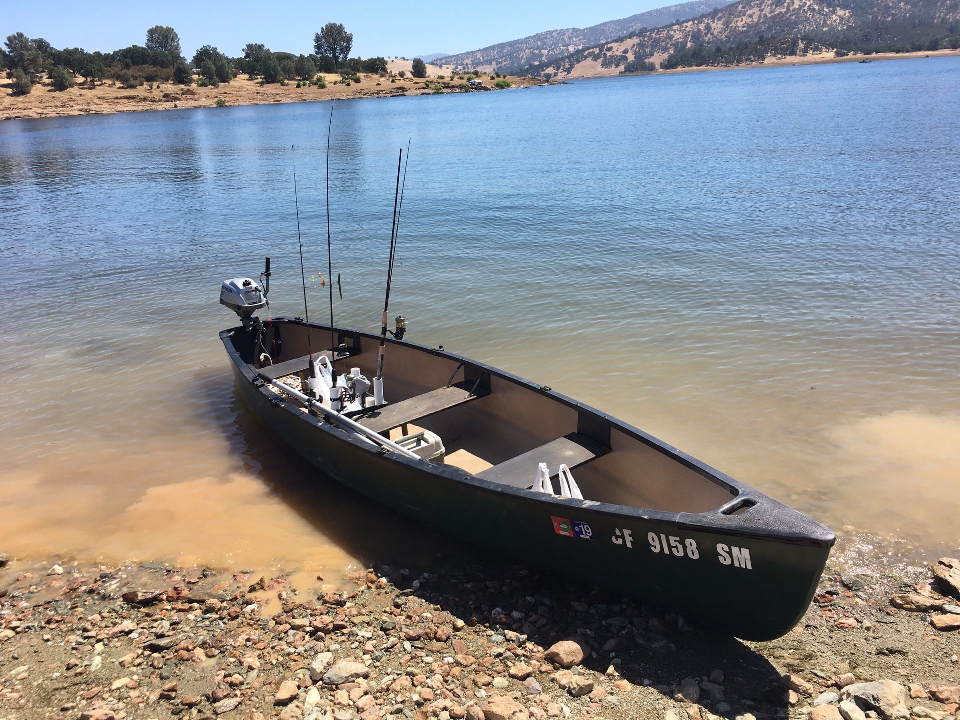 Old Town Square back canoe