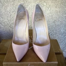 Christian Louboutin Blush Pink Heels