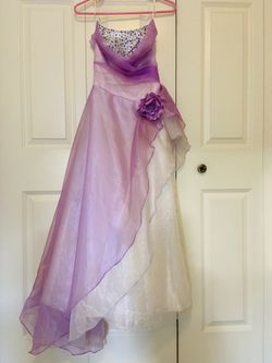 Lavender Oraganza Dress XS