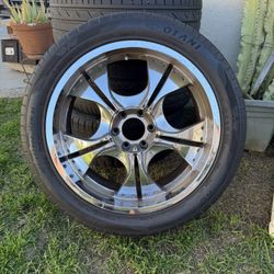 22” Chrome F150 Wheels & Tires